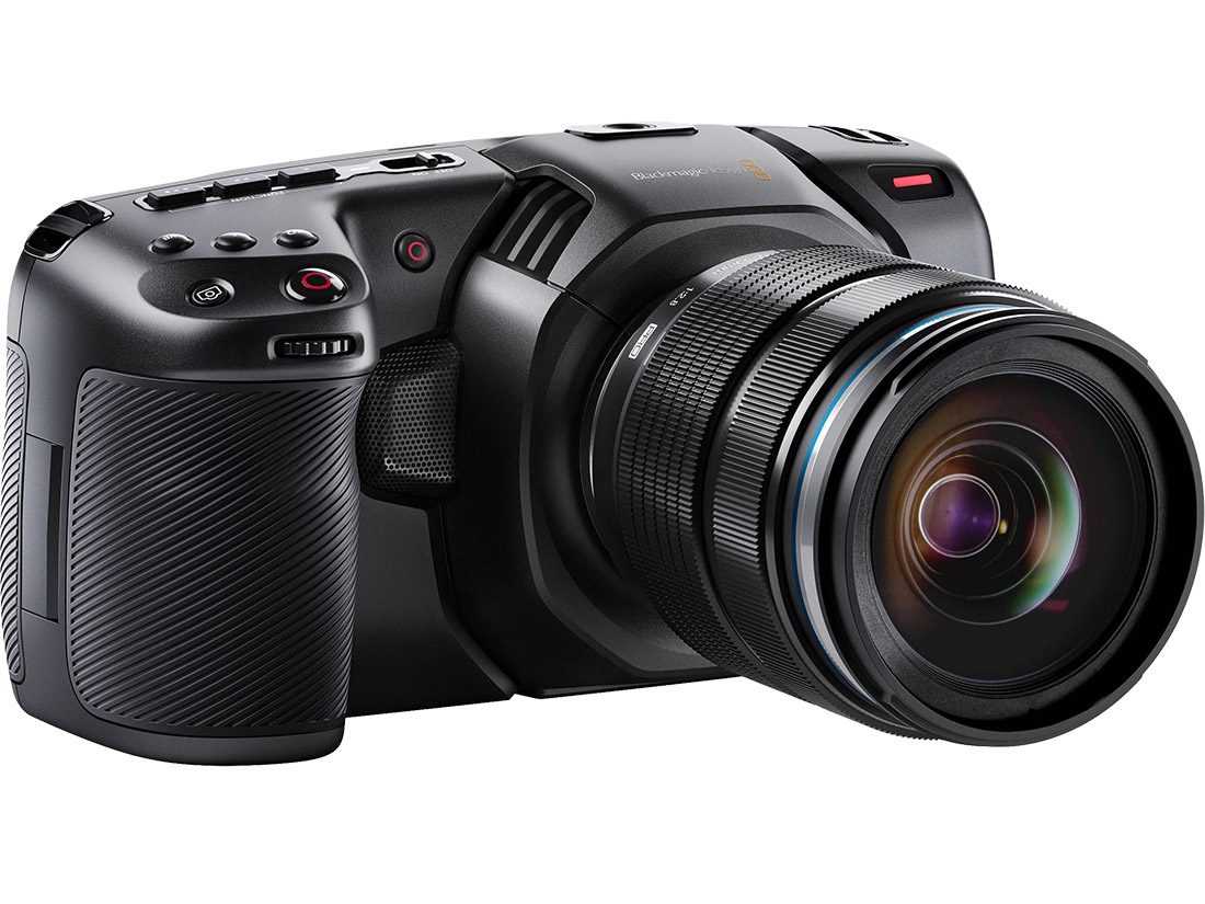 Blackmagic Design Pocket Cinema Camera 4K front Blackmagic Design Pocket Cinema Camera 4K front
