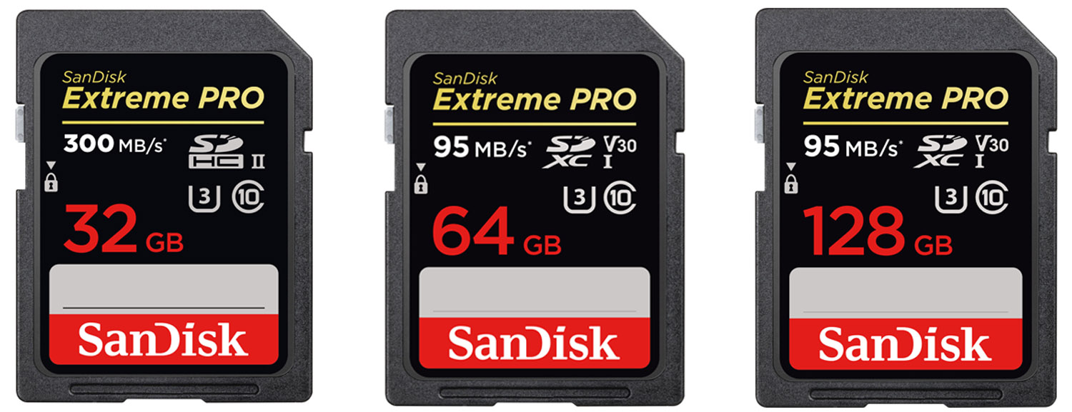 SanDisk Extreme PRO SD UHS-II SanDisk Extreme PRO SD UHS-II